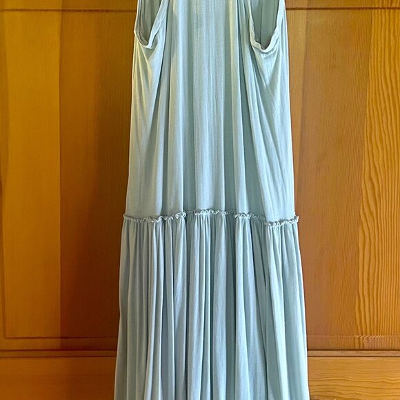 Anthropologie Sundry Mint Green Tiered Racerback Dress, Size 1 (small) - Picture 4 of 5